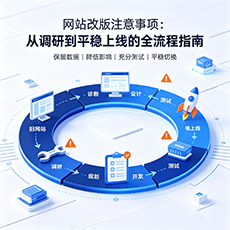 凤泉建站-网站改版注意事项：从调研到平稳上线的全流程指南