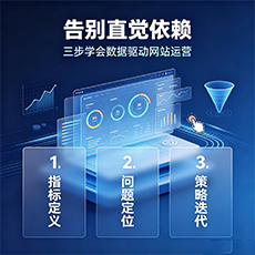 凤泉建站-告别直觉依赖：三步学会数据驱动网站运营