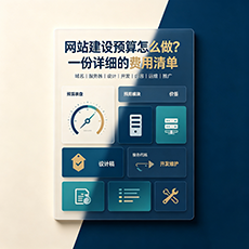 新乡建站-网站建设预算怎么做？一份详细的费用清单