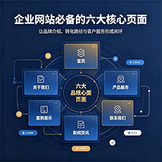凤泉建站-企业网站必备的六大核心页面